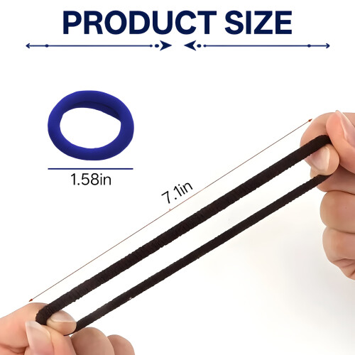 Λαστιχάκια μαλλιών Bold Toddler Hair Ties Υψηλής Ελαστικότητας, Φωτεινά Χρώματα 1