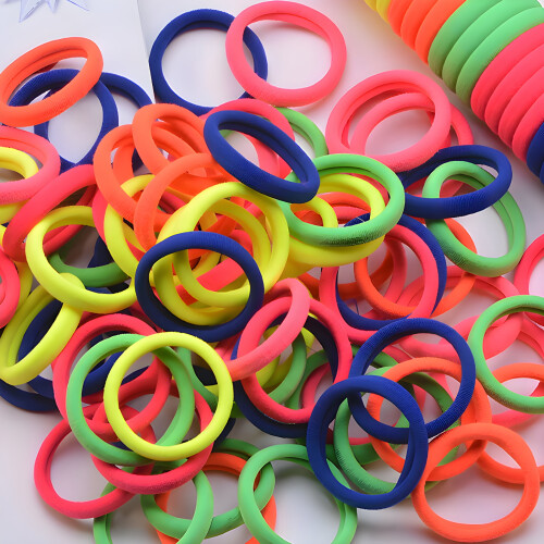 Λαστιχάκια μαλλιών Bold Toddler Hair Ties Υψηλής Ελαστικότητας, Φωτεινά Χρώματα 2