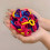 Λαστιχάκια μαλλιών Bold Toddler Hair Ties Υψηλής Ελαστικότητας, Φωτεινά Χρώματα 5