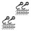 200Pcs Space-Saving Black Plastic Hooks for Home, Workshop, and Closet 4