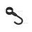 200Pcs Space-Saving Black Plastic Hooks for Home, Workshop, and Closet 11