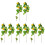 8Pcs Decorative Lemon Stems Yellow Simulation Branches for Home Layout 4