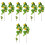 8Pcs Decorative Lemon Stems Yellow Simulation Branches for Home Layout 5