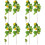 8Pcs Decorative Lemon Stems Yellow Simulation Branches for Home Layout 7