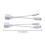 Injetor e divisor PoE passivo Ethernet com conectores RJ45DC 5,5x2,1mm 5