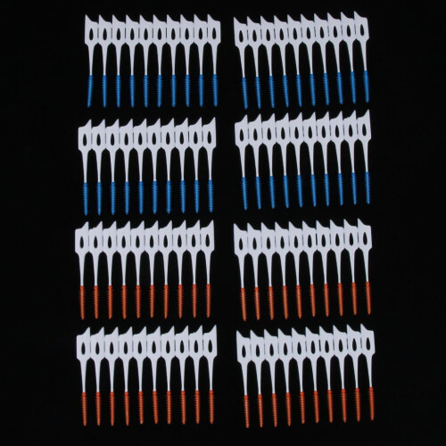 Interdental Cleaners (8 Pcs) Brushes Between Teeth, Tooth Cleaning Brush, Deep 1