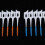 Interdental Cleaners (8 Pcs) Brushes Between Teeth, Tooth Cleaning Brush, Deep 3