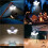 2X Solar  Camping Lamp USB Rechargeable LED Remote Control Foldable Lantern Portable Emergency Lamp 8
