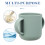 Light Green Silicone Cup Durable Drinking Training Cup 4