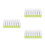 120Pièces Tampons Éponges Mini Peinture Plastique Multi-Usage Colorés 8