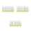 120Pièces Tampons Éponges Mini Peinture Plastique Multi-Usage Colorés 9