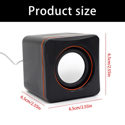 USB External Small Loudspeaker Multimedia Loudspeaker Desktop Computer Laptop External Entertainment Mobile Device 2