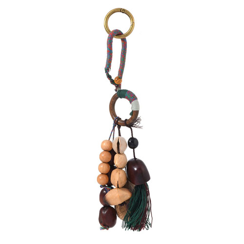 Natural Shell Bell Wind Chime, 11 in, Handmade 1