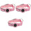 3Pièces Collier Rose Anti- Pour Avec Coque Protectrice 3