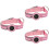3Pièces Collier Rose Anti- Pour Avec Coque Protectrice 6