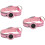 3Pièces Collier Rose Anti- Pour Avec Coque Protectrice 7