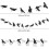 Κρεμαστό διακοσμητικό για το Halloween Black Crow Raven – Επαναχρησιμοποιήσιμη, ανθεκτική 6