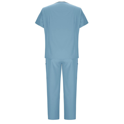 Women's Jogger Scrubs Set Light Blue M 2