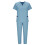 Women's Jogger Scrubs Set Light Blue 2X 4