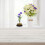 12Pièces Base Fixation Fleurs Acier Durable Pour Décor Intérieur 10