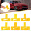 Συμβατό με Volvo-S60XC70V70 2000-09, πλαϊνό πλαίσιο κλιπ παρμπρίζ 30678009 3