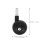 6Pcs Easy Install Black Toddler Stroller Wheels PP Material Swivel 2