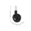 6Pcs Easy Install Black Toddler Stroller Wheels PP Material Swivel 3