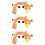 3Pcs Animal Style Stethoscope Covers Soft Cotton Sleeve with Button 9