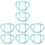8St Ergonomisch Siliconen Handvat Babyvoeding 2