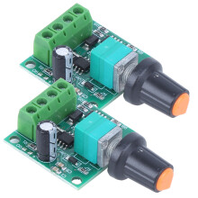 2 Pack Low Voltage Motor Speed Control 1.8-15V 2A