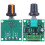 2-Piece DC Motor Speed Controller 1.8-15V 2A PWM 3
