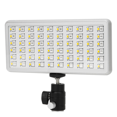 High CRI LED Video Light With Color Temperature Adjustability, Dimmable RGB Lighting Panel Featuring Smartphone Control And Bluetooth Compatibility 2
