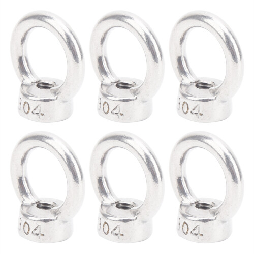 Καλό υλικό χάλυβα M6Thread ανυψωτικού ματιών Nut304Stainless ικανότητας ρουλεμάν 2