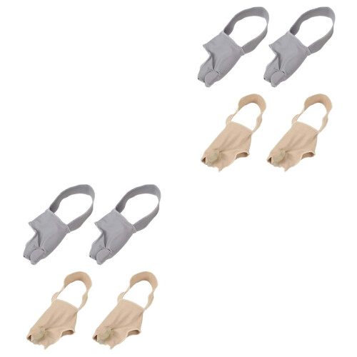 4Pairs Socks Foot Cover Durable Comfortable 2