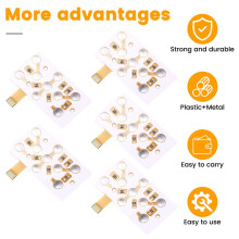 5PCS New for  Coolpix S2500 S2550 Keypad Key Button Flex Cable Board Digital Camera Repair Part