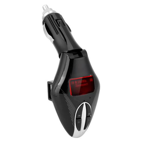 Πομπός FM αυτοκινήτου Bluetooth Κλήσεις Hands-Free Διπλός φορτιστής USB Ακύρωση θορύβου 1