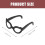 100 Pcs Doll Glasses Generation Diapers Bulk Sunglasses Black 2