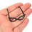 100 Pcs Doll Glasses Generation Diapers Bulk Sunglasses Black 3