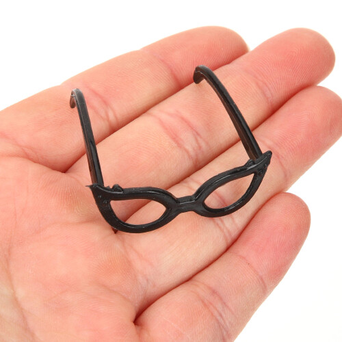 100 Pcs Doll Glasses Generation Diapers Bulk Sunglasses Black 2