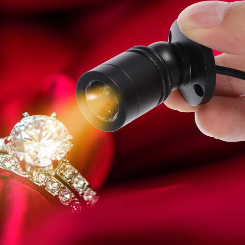 2 προβολείς LED USB για ντουλάπι, αντι-φθορά, μικρά προβολείς εσωτερικού χώρου για 2