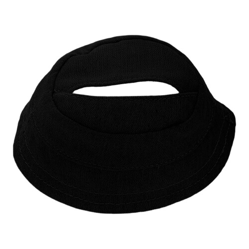Chapeau Pêcheur Noir Pour En Tissu Accessoire Mode