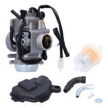 Aftermarket carburateur voor Honda Rancher 350, carburateursysteem met geïntegreerd brandstoffilter voor TRX350TE TM2000-2003, hoogrendements 4-takt