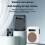 Voice Amplifier with Magnetic Wireless Lavalier Lapel Microphone, for Classroom/Yoga/Conference Beige 7