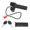 Electric Motorcycle Throttle Handlebar Grip With Anti Slip Texture LED Battery Indicator And Electric Lock Functionality 1