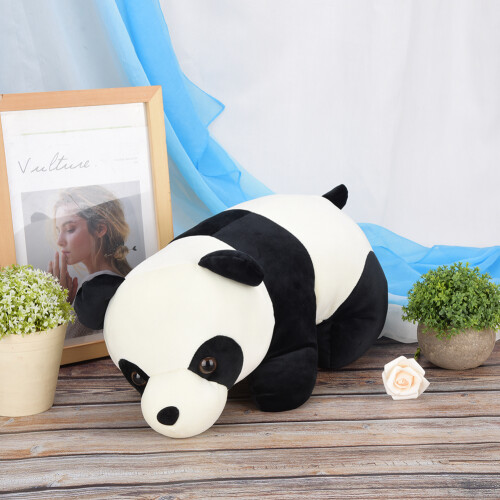 Διακοσμητικό βελούδινο μαξιλάρι Panda βελούδινο παιχνίδι χαριτωμένο μαξιλάρι για 2