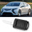 2-Button Car Remote Key Fob Case Shell Fit for Opel ABS Black 6