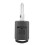 2-Button Car Remote Key Fob Case Shell Fit for Opel ABS Black 8