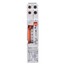 Multi-Function Time Relay with Microcomputer Control, Wide Range Delay Setting for Day Cycles, AC220V50/60Hz Programmable Din Rail Timer, Electronic