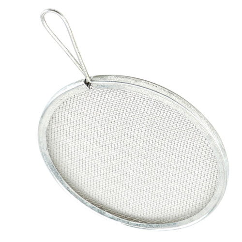 2Pcs Portable Stainless Steel Mud Filter Net Durable Pottery Accessory 1