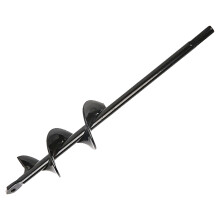 Solid Pouring Rib Design Garden Auger Drill Bit, Heavy Duty Spiral Drill Bit for Planting, Time-Saving Augers for Gardeners, Multi-functional